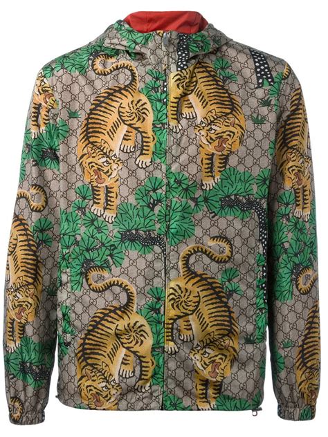 gucci tiger lightweight jacket replica|gucci jacket kevin hart.